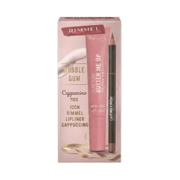 RIMMEL SET BUTTER ME UP BUBBLE GUM 