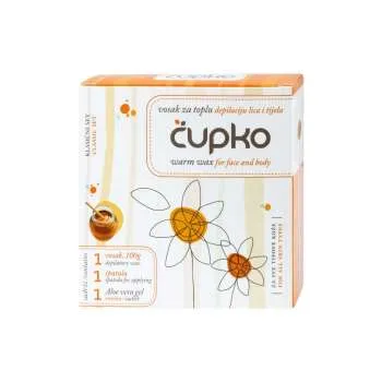 CUPKO VOSAK ZA TOPLU DEPILACIJU 100G 
