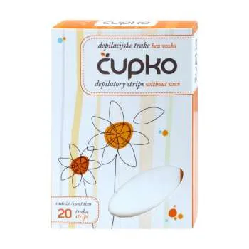 CUPKO DEPILACIJSKE TRAKE BEZ VOSKA 
