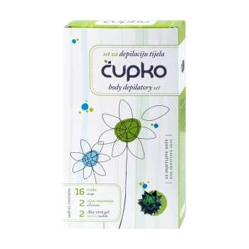ČUPKO TRAKE ZA DEPILACIJU TIJELA SENSITIVE 