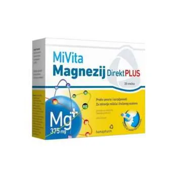 MIVITA MAGNEZIJ DIREKT PLUS 20 KESICA 