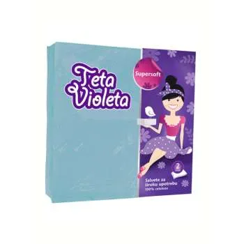 VIOLETA SALVETE SUPER SOFT 25/1 38*38 