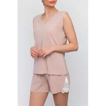 ALMA RAS MINI PIDZAMA IRIS PUDER ROZA 