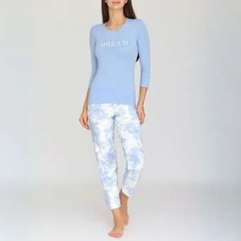 A.RAS PIDZAMA D-R LUCIJA 46 DEZEN TIE DYE-PLAVA 