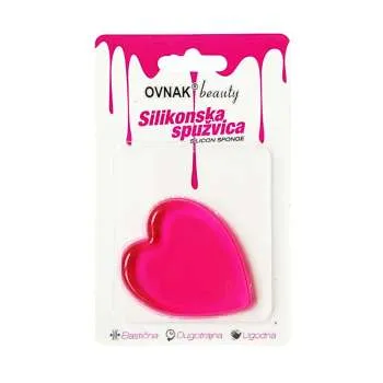 OVNAK BEAUTY SILIKONSKA SPUŽVICA SRCE 