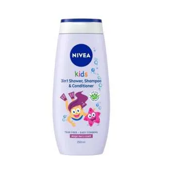 NIVEA GEL ZA TUSIRANJE 3U1 ZA DJEVOJCICE 250ML 