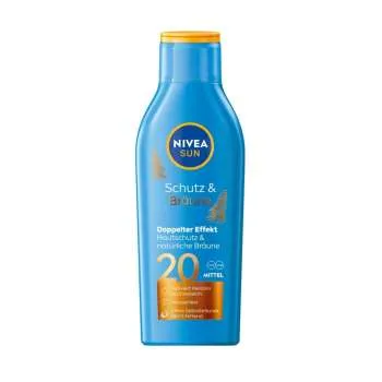 NIVEA SUN PROTECT & BRONZE LOSION ZA SUNČANJE SPF 20 200 ML 
