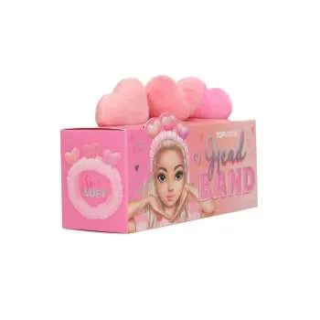 TM - TRAKA ZA KOSU SA PLISANIM SRCIMA BEAUTY AND ME 4 7/1 