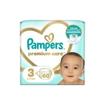 PAMPERS PELENE PREMIUM VP 3 60 KOM 