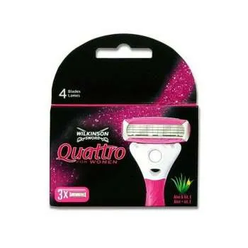 WILKINSON SWORD QUATTRO FOR WOMEN - ZAMJENSKE PATRONE ZA BRIJAČ 3 KOMADA 