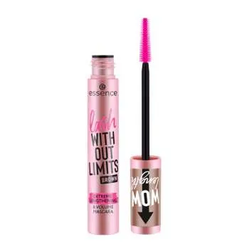 ESSENCE MASKARA LASH WITHOUT LIMITS BROWN EXTREME LENGTHENING & VOLUME 02 
