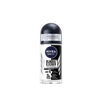 NIVEA Dezodorans ROLL ON INVISIBLE B&W POWER 50ML M 