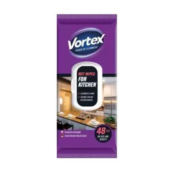 VORTEX VLAŽNE MARAMICE ZA CISCENJE KUHINJE 48KOM 