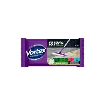 VORTEX VLAŽNE MARAMICE ZA CISCENJE PODOVA-TROPICAL 15KOM 