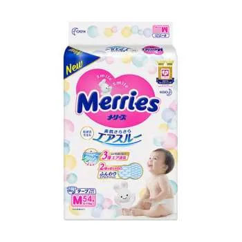MERRIES M PELENE 6-11KG 54PCS 