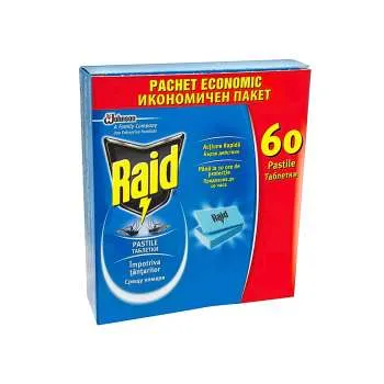 RAID TABLETE PROTIV KOMARACA - 60 KOMADA 
