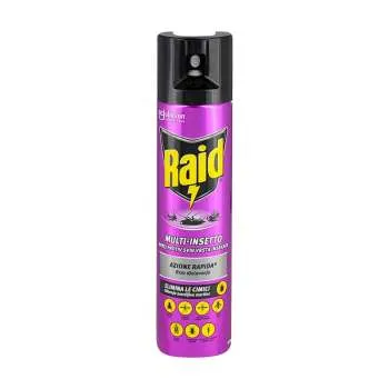 RAID MULTI INSECT KILLER SPREJ ZA SVE VRSTE INSEKATA 300ML 