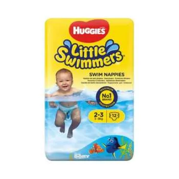 HUGGIES LITTLE SWIMMERS 2-3 12KOM 