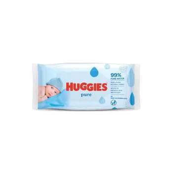 HUGGIES BW PURE 56 KOM VLAŽNE MARAMICE 