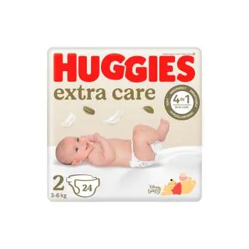 HUGGIES 2 EXTRA CARE 24 KOM 