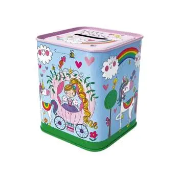 RE METALNA KASICA ZA NOVAC -MAKE A WISH LITTLE PRINCESS 