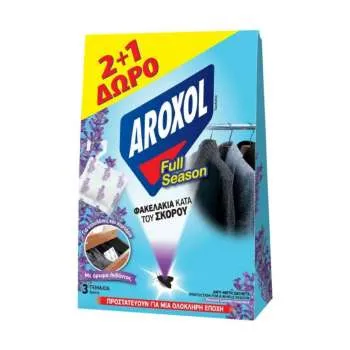 AROXOL KESICE PROTIV MOLJACA SACHETS LAVENDER 3KOM 