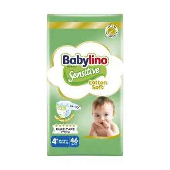 BABYLINO SENSITIVE 4+ MAXI+ 9-20KG/46 EC. 