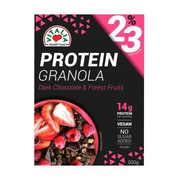 MUSLI GRANOLA PROTEIN SA CRNOM ?OKOLADOM 