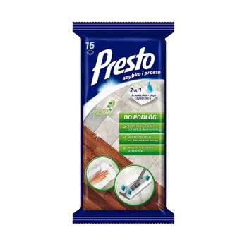 PRESTO VLAŽNE MARAMICE 2U1 ZA ČIŠĆENJE PODOVA 16/1 