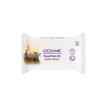 CLEANIC TRAVEL PACK ANTIBAKTERIJSKE VLAŽNE MARAMICE 40/1 