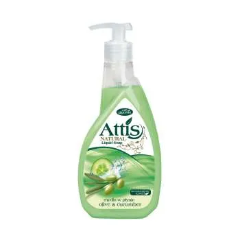 ATTIS NATURAL LIQUID SOAP OLIVE & CUCUMBER 400ML 