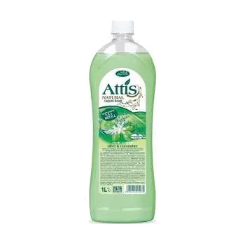 ATTIS NATURAL LIQUID SOAP OLIVE & CUCUMBER 1000ML 