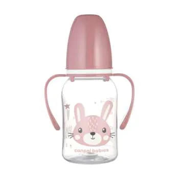 CANPOL BABIES FLAŠICA SA DRŠKOM 120ML PINK 