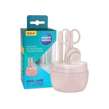 SET ZA DJEČIJU NJEGU NOKTIJU/PINK 0M+ 