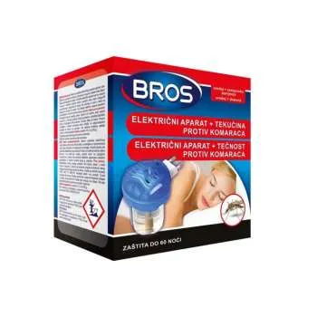 BROS ELEKTRIČNI APARAT + TEČNOST PROTIV KOMARACA 60 NOĆI 