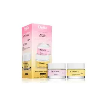 DELIA SET ZA LICE KREMA ZA LICE RETINOL + KREMA ZA LICE VITAMIN C 