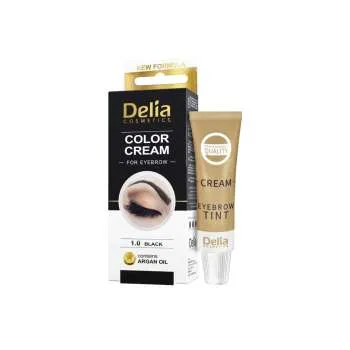 DELIA FARBA ZA OBRVE SA ARGAN ULJEM BLACK 15ML 