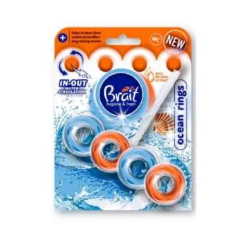 BRAIT TOILET BLOCK OCEAN RINGS 40GR - OSVJEZIVA? ZA WC SOLJU 