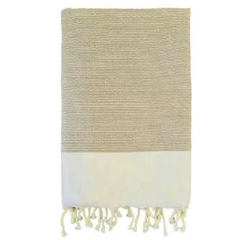 LA PLAGE PEŠKIR ZA PLAŽU ATHENA TAUPE 100X200 