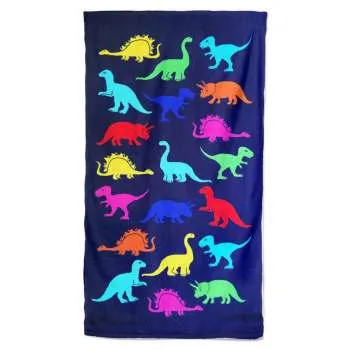 LA PLAGE PEŠKIR ZA PLAŽU MICROFIBRE DINO 