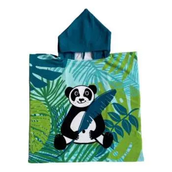 LA PLAGE PEŠKIR ZA PLAŽU PONCHO PANDA 60X120 