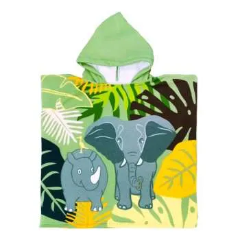 LA PLAGE PEŠKIR ZA PLAŽU PONCHO ELEPHANT 60X120 