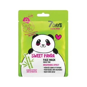 7DAYS ANIMAL MASK SWEET PANDA 