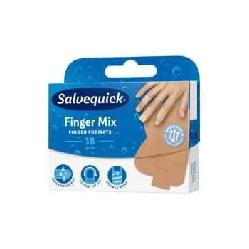 FLASTER SALVEQUICK AQVA RESIST FINGER MIX 18KOM 