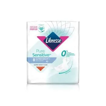LIBRESSE ULOSCI PURE SENS ULTRA NIGHT W EW 8P 