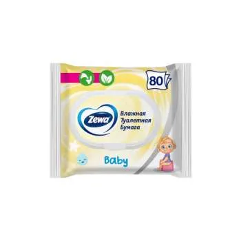 ZEWA VLAZNI TOALET PAPIR BABY 80/1 