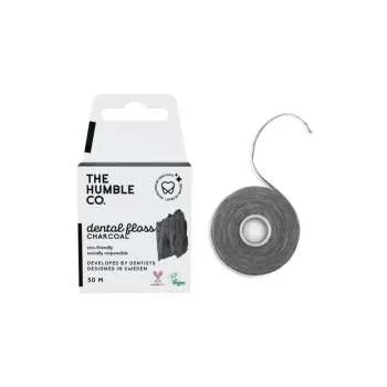 HUMBLE FLOSS KONAC ZA ZUBE 50M-AKTIVNI UGALJ DF004 