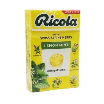 RICOLA BOMBONI LEMON MINT 40G 