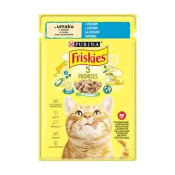 FRISKIES ZA MAČKE U UMAKU SA LOSOSOM 26X85G 