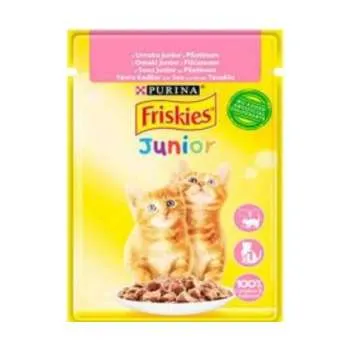 FRISKIES JUNIOR U UMAKU SA PILETINOM ( ZA MACICE ) 26X85G 